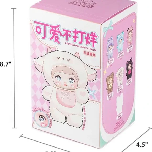 Nommi “MIMI” Loveliness Never Ends Series Blind Box Raspberry Cat Pink Black 🩷 - Picture 6 of 11